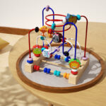 Baby Kidsren's Beaded Building Blocks - Image 3
