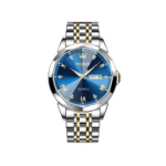 OLEVS 9931G New Exclusive Design Quartz Watch for Men blue - Image 4